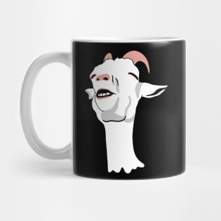 Relieved Goat Meme Mug